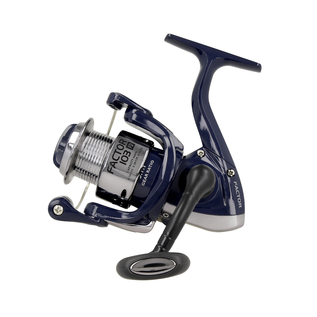 ZEOX Reel Factor 3BB FD103 Navy/Silver