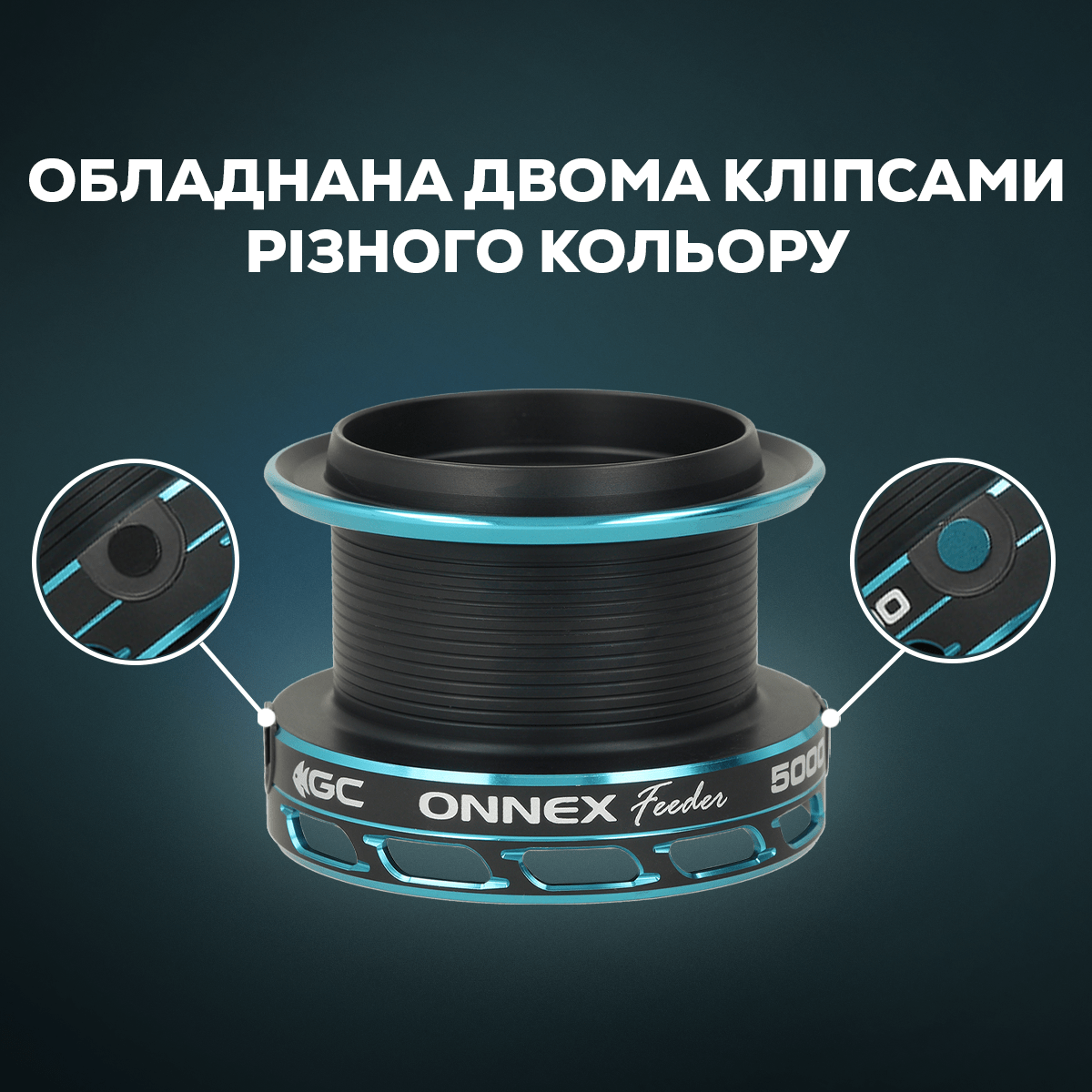 Котушка фідерна GC Onnex Feeder '25 5000 7+1BB - Фото №2
