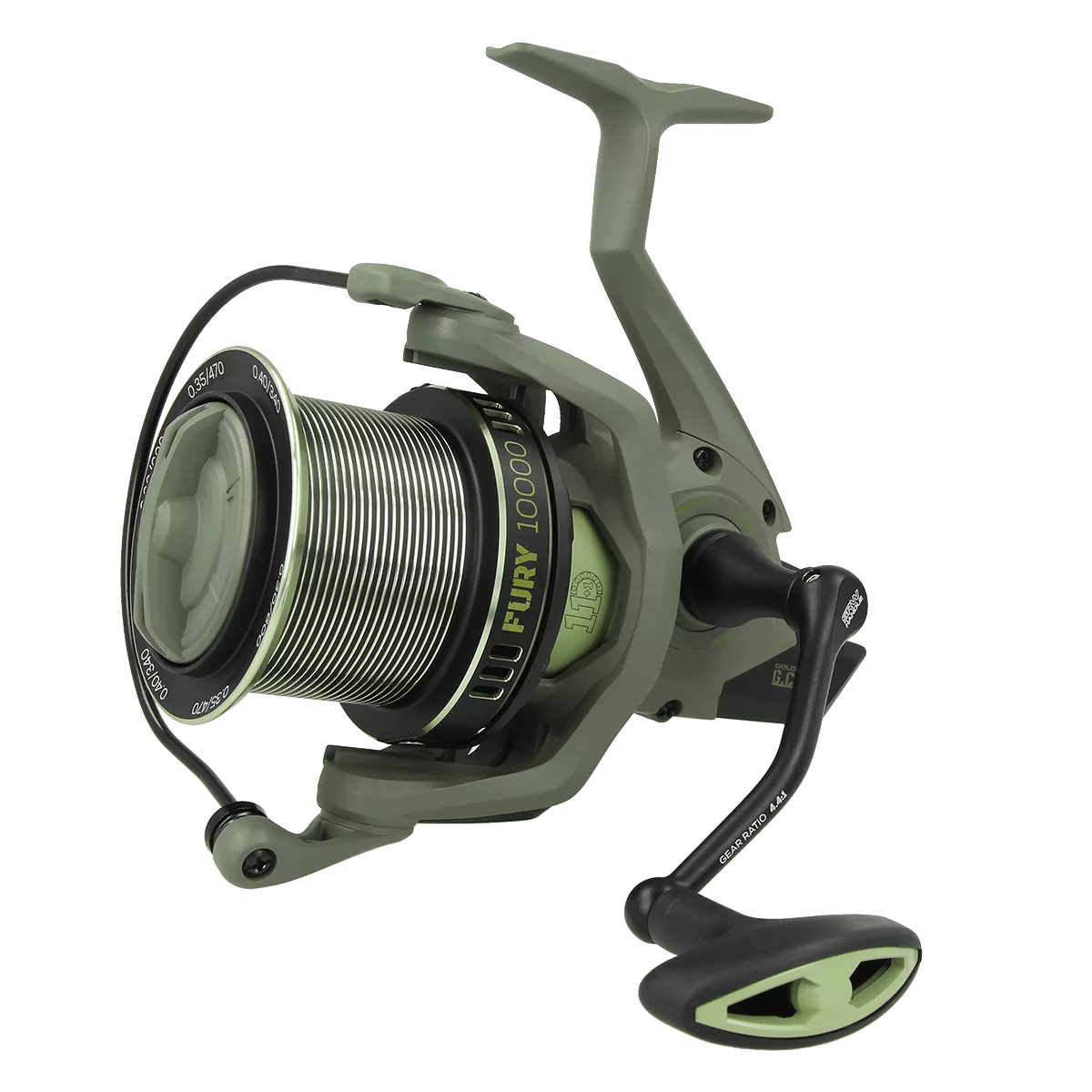 Котушка коропова GC G.Carp Fury '25 10000 11+1BB - Фото №6