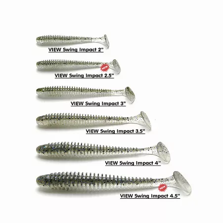 Силікон Keitech Swing Impact 3″ - Фото №1