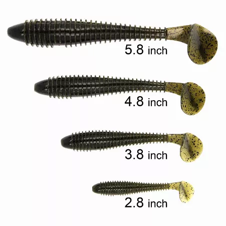 Силикон Keitech Swing Impact FAT 3.8" - Фото №1