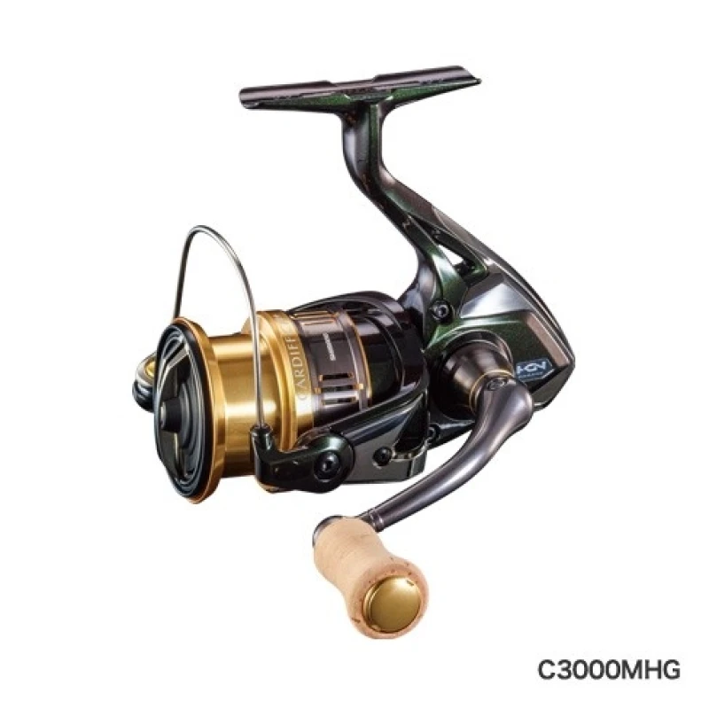 Котушка спінінгова Shimano 18 Cardiff CI4+ 1000S