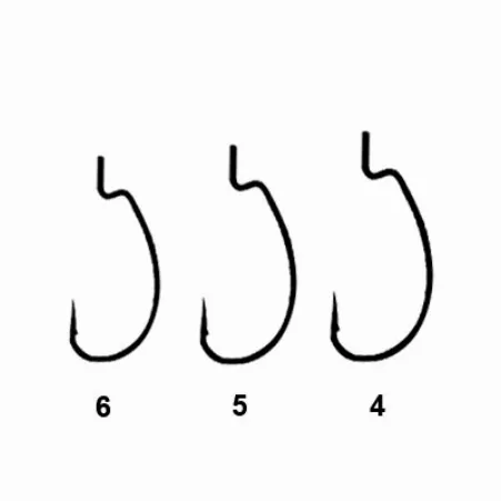 Гачок Gamakatsu Worm 321 Fine Custom - Фото №1