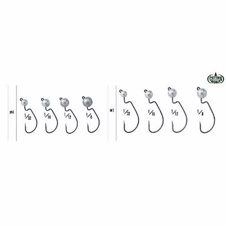 Джиг-головка Owner Offset Okappari Head JH-38 - Фото №1