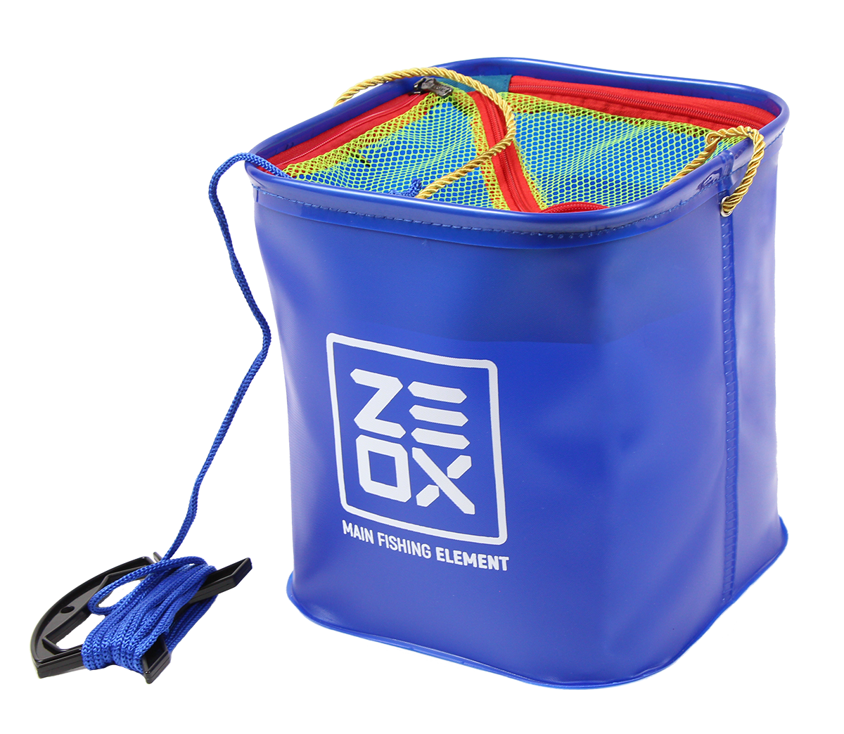 ZEOX Bucket with Rope and Mesh 15L