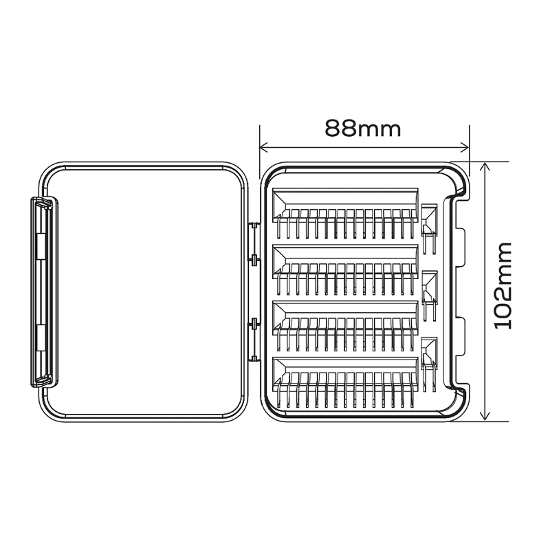 Коробка GC G.Carp Hook Box - Фото №8
