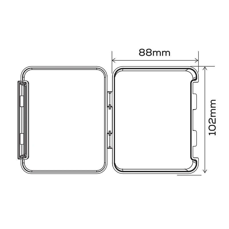 Коробка для аксесуарів GC G.Carp Mini Box 1 section - Фото №5