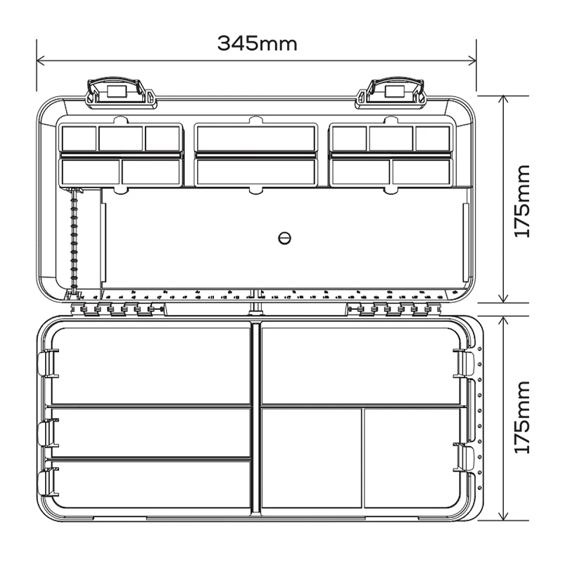 Коробка GC G.Carp Flat Tackle Box - Фото №9
