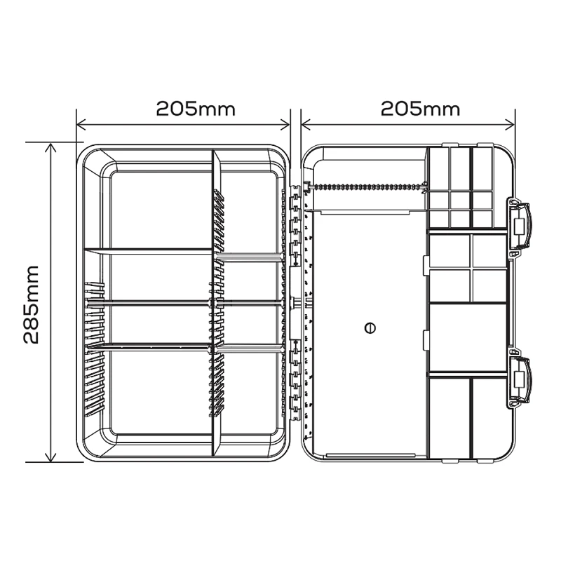 Коробка GC G.Carp Major Tackle Box L set - Фото №7