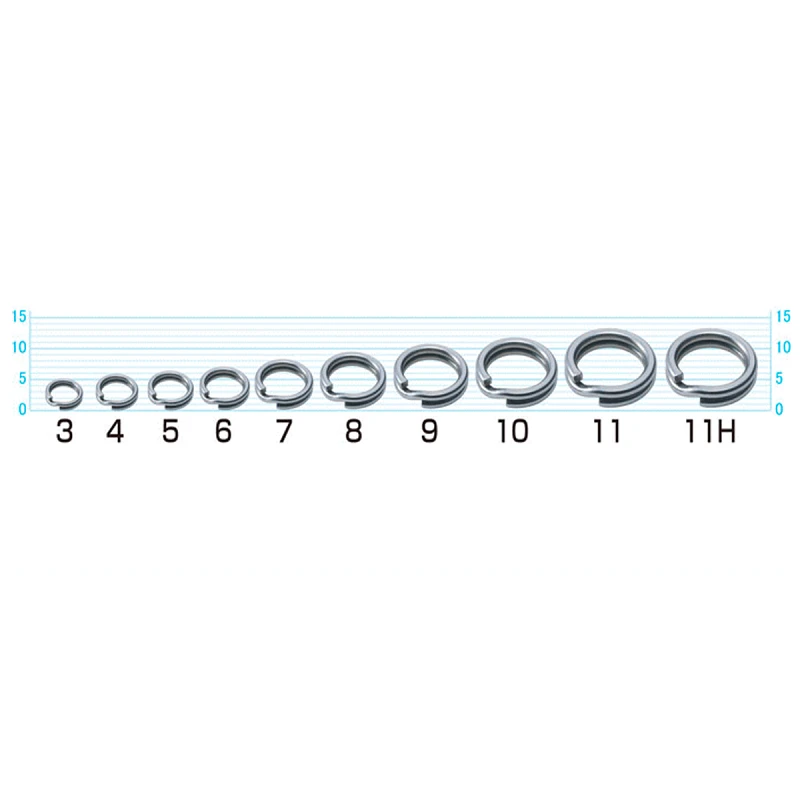 Заводное кольцо Owner Hyper Wire Split P-12 - Фото №1