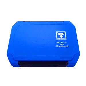 Коробка Jackall W Open Tackle Box M 2300D Blue