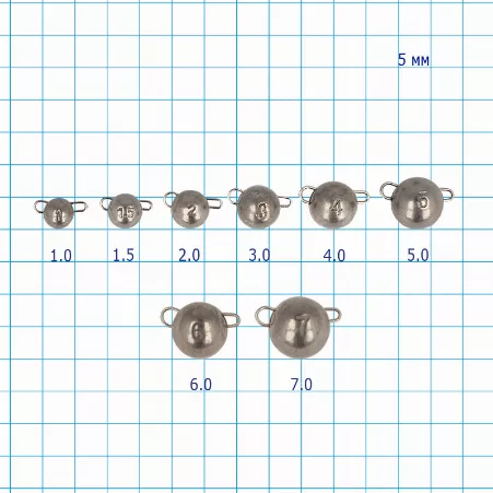 Грузило GC вольфрам розбірне NA - Фото №1