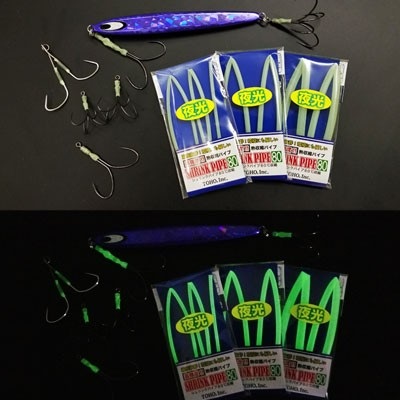 Трубка Toho термоусадочная Shrink Pipe 80 Glow - Фото №1