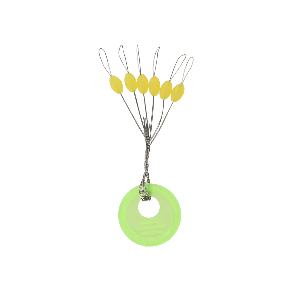 ZEOX Silicone Float Stopper Yellow SS (100x6pcs)