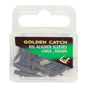 Адаптер GC для гачка Rig Aligner Sleeves Large Brown (15шт)