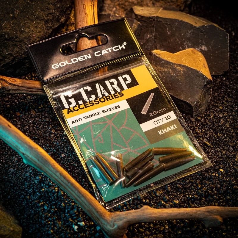 Конус GC G.Carp Anti Tangle Sleeves 20мм (10шт) Khaki - Фото №1