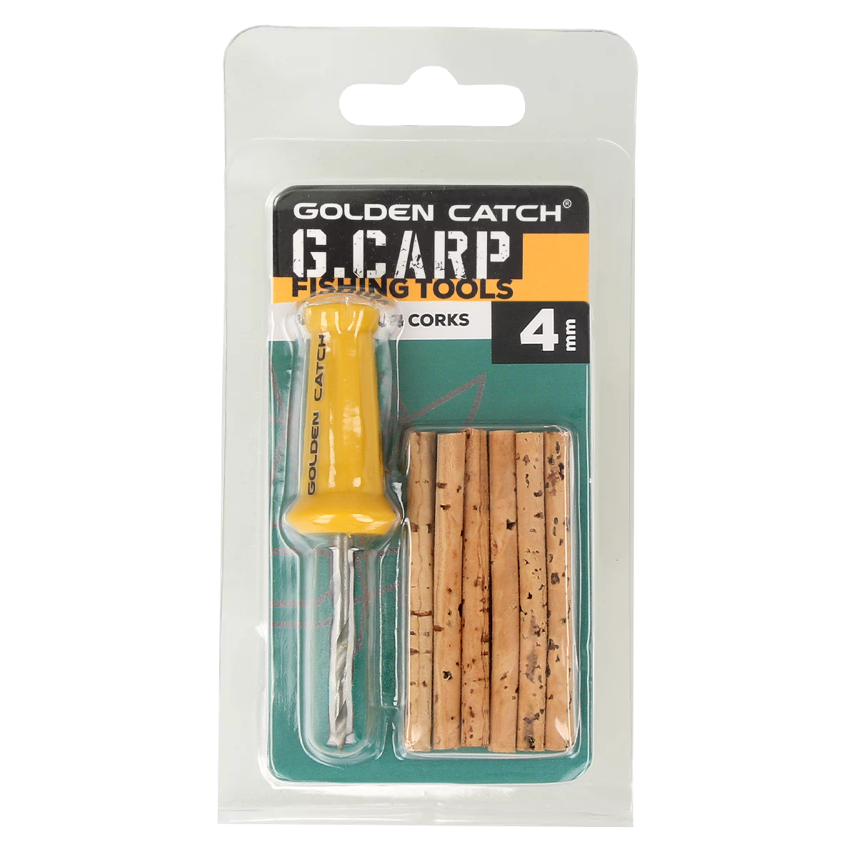 Golden Catch G.Carp Bait Drill & Corks 4mm