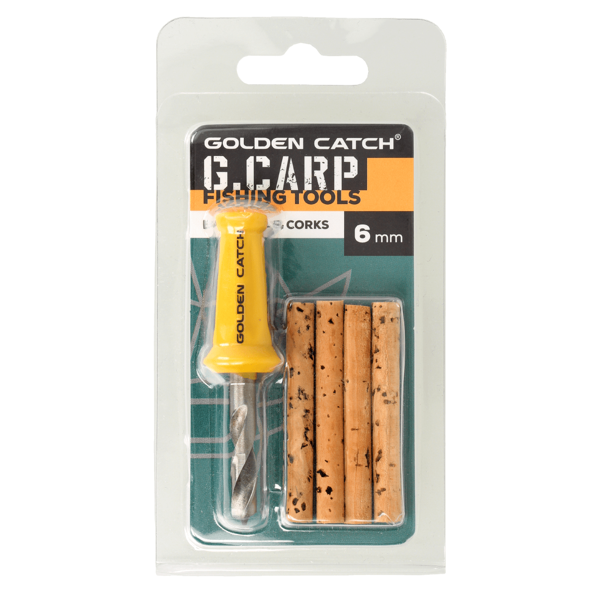 Golden Catch G.Carp Bait Drill & Corks 6 mm