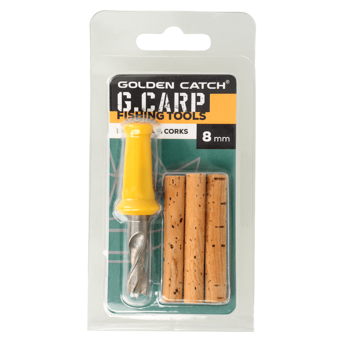 Golden Catch G.Carp Bait Drill & Corks 8 mm