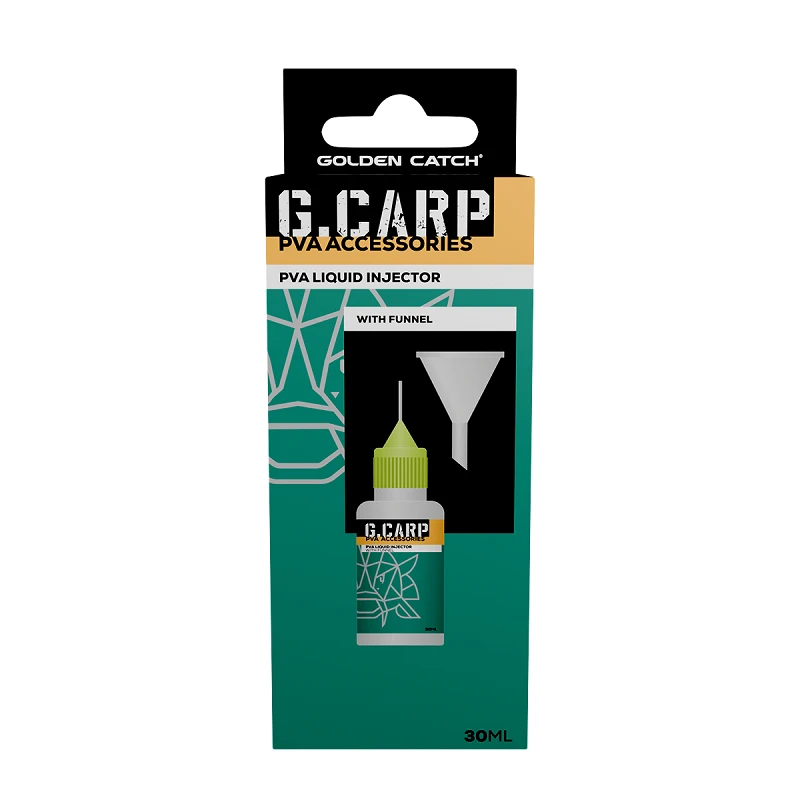 Дозатор ліквідів для ПВА GC G.Carp PVA Liquid Injector with Funnel 30мл - Фото №1