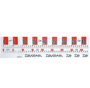 Стрічка-наліпка Daiwa CP Measure Sticker 44см Red