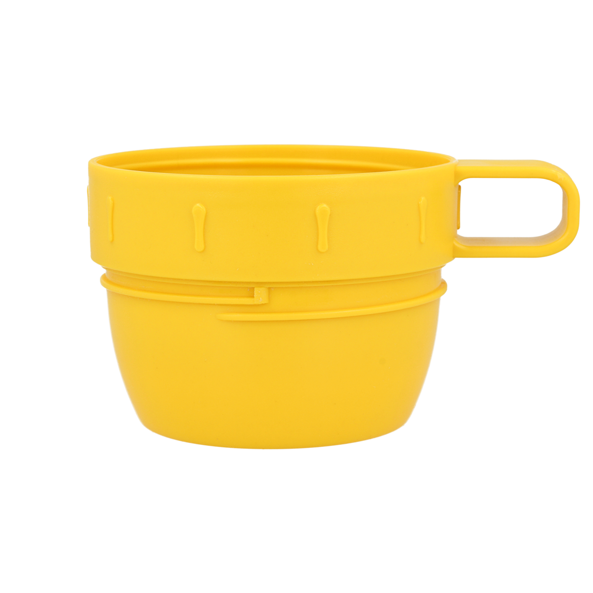 ZEOX Spare Part Vacuum Flask Lid-Cup Besar 1.0L Yellow Medium 350ml