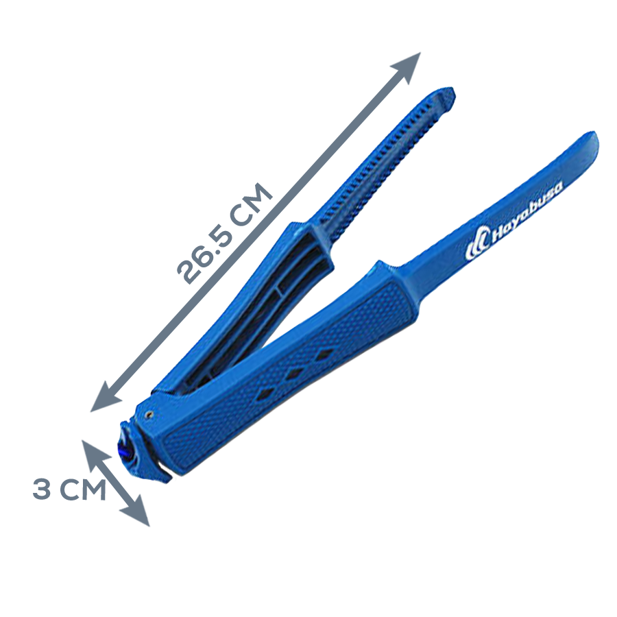 Захват Hayabusa Original Fish Grip UHP003 Dark Blue - Фото №2