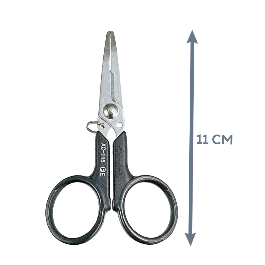 Ножиці Daiwa Carp Bend Nose Pliers AC-115 Black - Фото №2