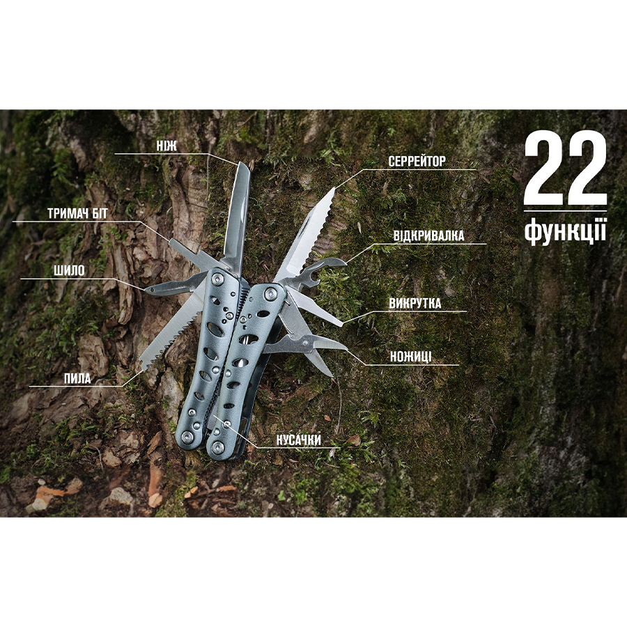 Мультитул Ganzo Multi Tool G101-H (G205) - Фото №8