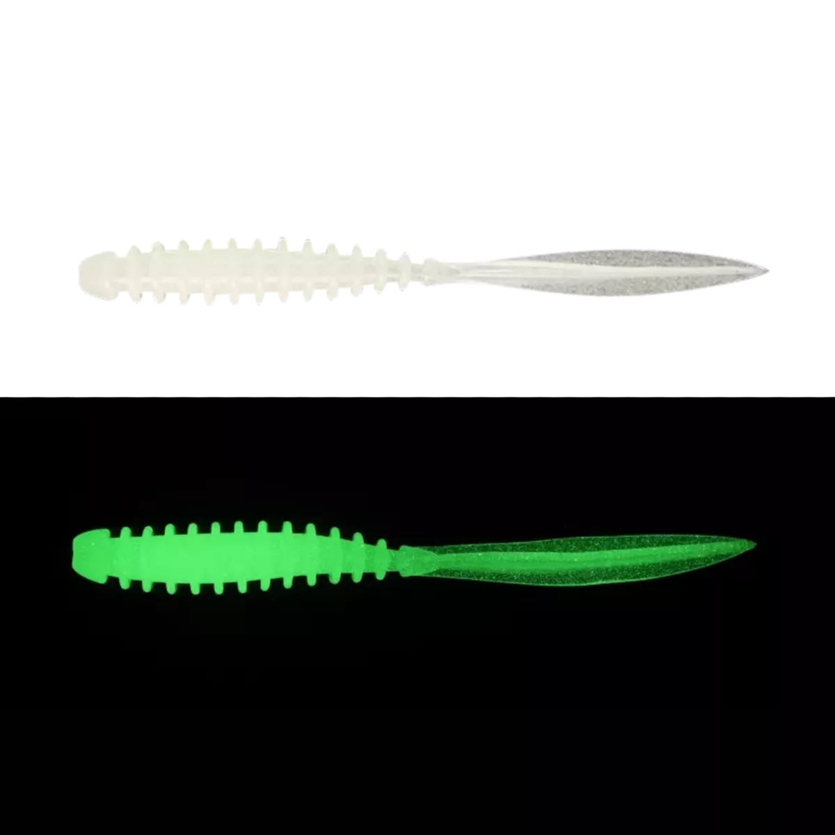 Силікон Jackall Peke Ring 2" (10шт) Glow