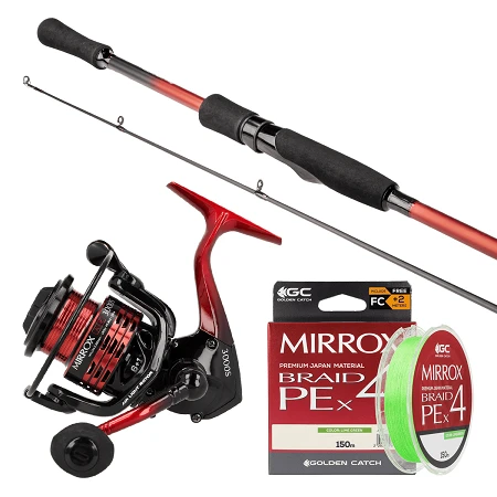 Набір спінінговий GC Mirrox MRS-662ML 1.98м Set