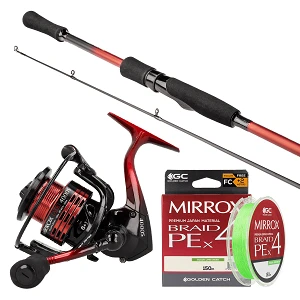 Набор спиннинговый GC Mirrox MRS-822MH 2.49м Set