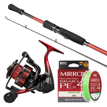 Набір спінінговий GC Mirrox MRS-822MH 2.49м Set
