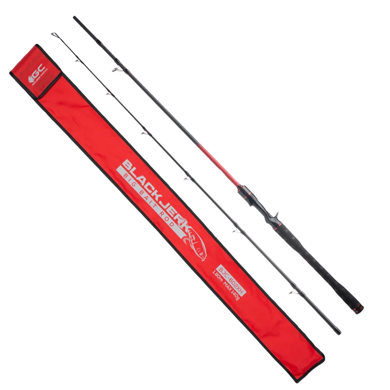 Вудилище спінінгове GC Black Jerk BJC-602XH 1.80м Max 140г - Фото №8