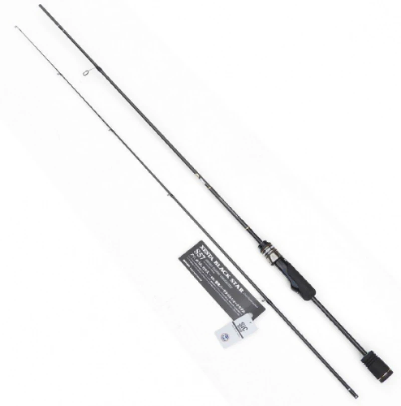 Удилище спиннинговое Xesta Black Star Multi Solid 2nd Generation S74-S 2.24м 0.4-12г