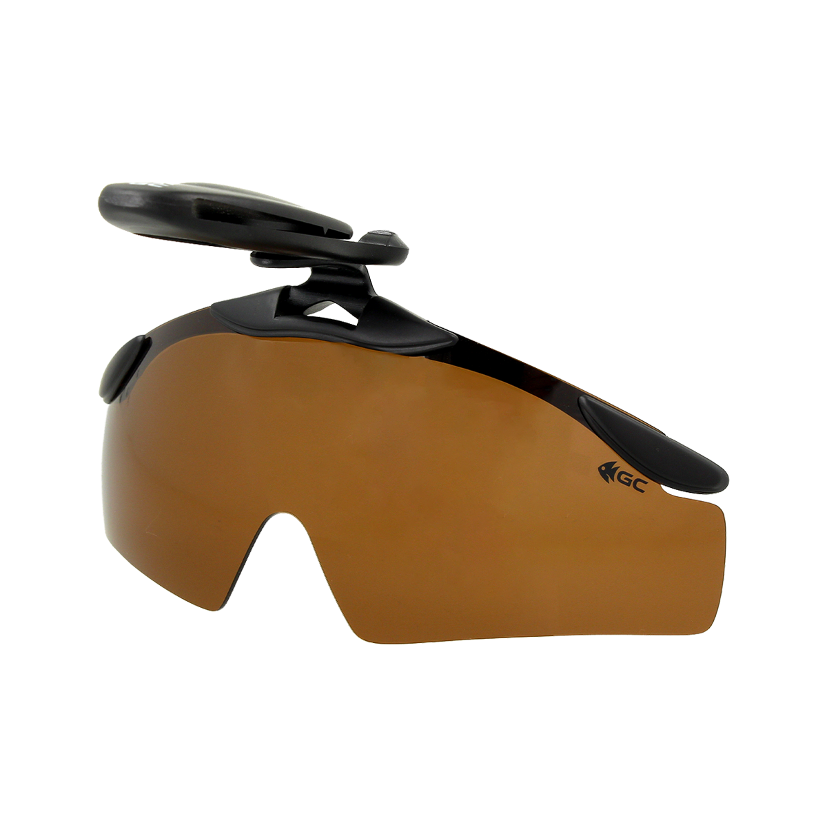 Golden Catch Polarized Sunglasses MBC401BR Cap Clip-on