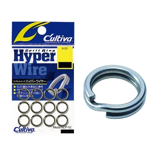 Заводное кольцо Owner Hyper Wire Split P-12 №3 46lb