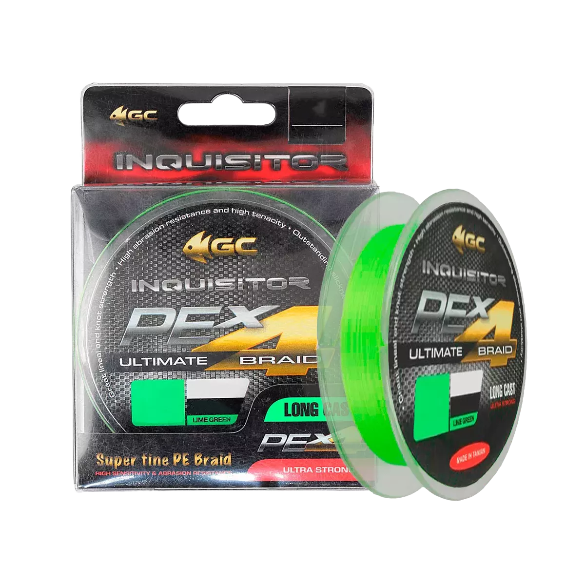 Шнур GC Inquisitor PE X4 150м Lime Green