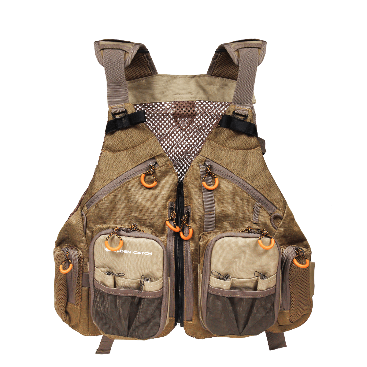 Golden Catch Spinning Vest beige
