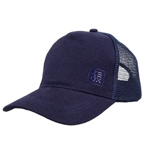 Кепка з сіткою ZEOX Trucker Minimal синя