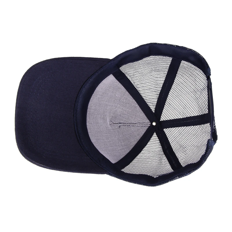 Кепка з сіткою ZEOX Trucker Minimal синя - Фото №3