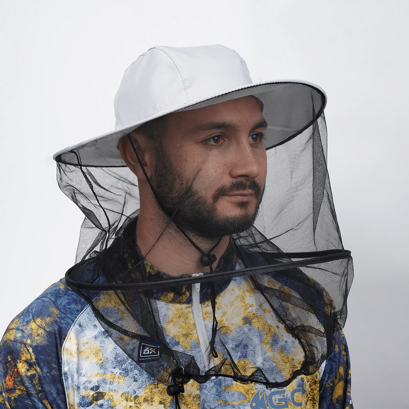 Панама з антимоскітним накомарником ZEOX Anti Mosquito Hat - Фото №4