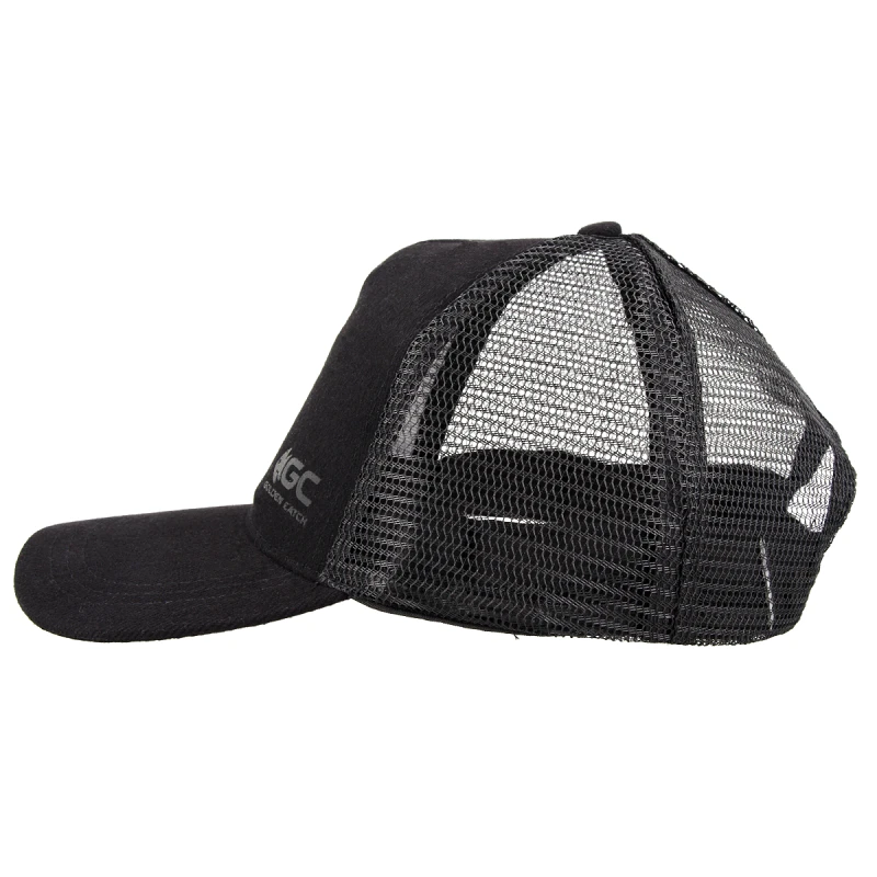 Кепка с сеткой GC Trucker Minimal черная с сеткой - Фото №1