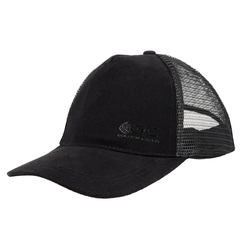 Кепка с сеткой GC Trucker Minimal черная с сеткой