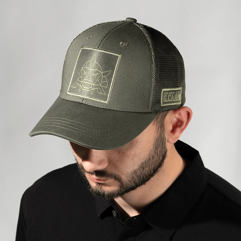 Кепка з сіткою GC G.Carp Mesh Trucker Cap Camo OSFA - Фото №5
