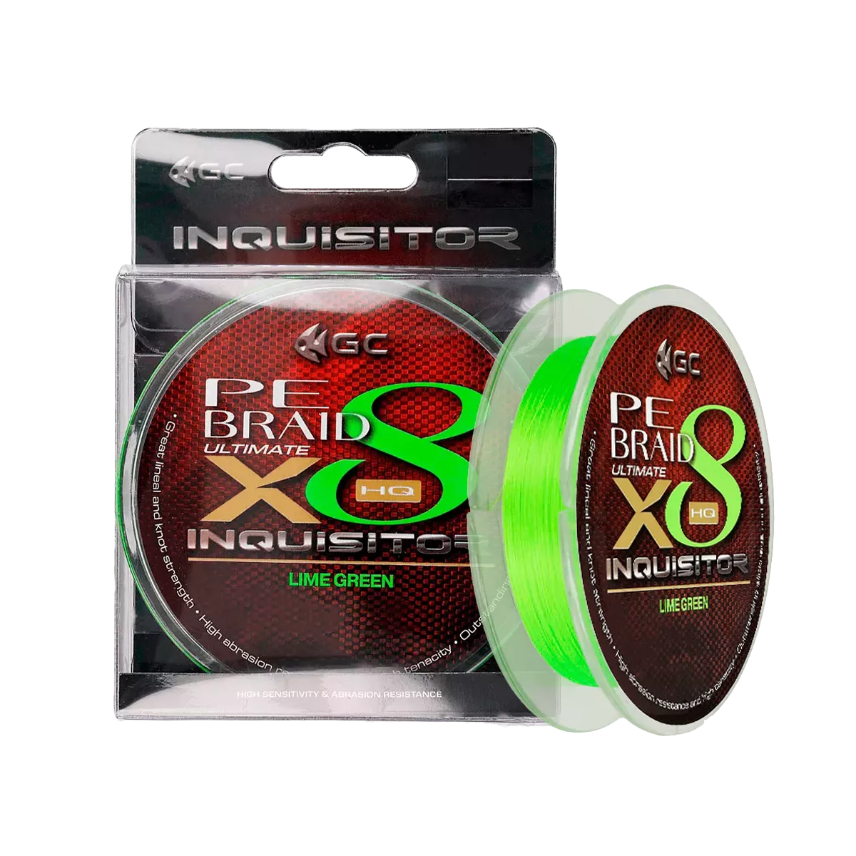 Шнур GC Inquisitor PE X8 100м Lime Green