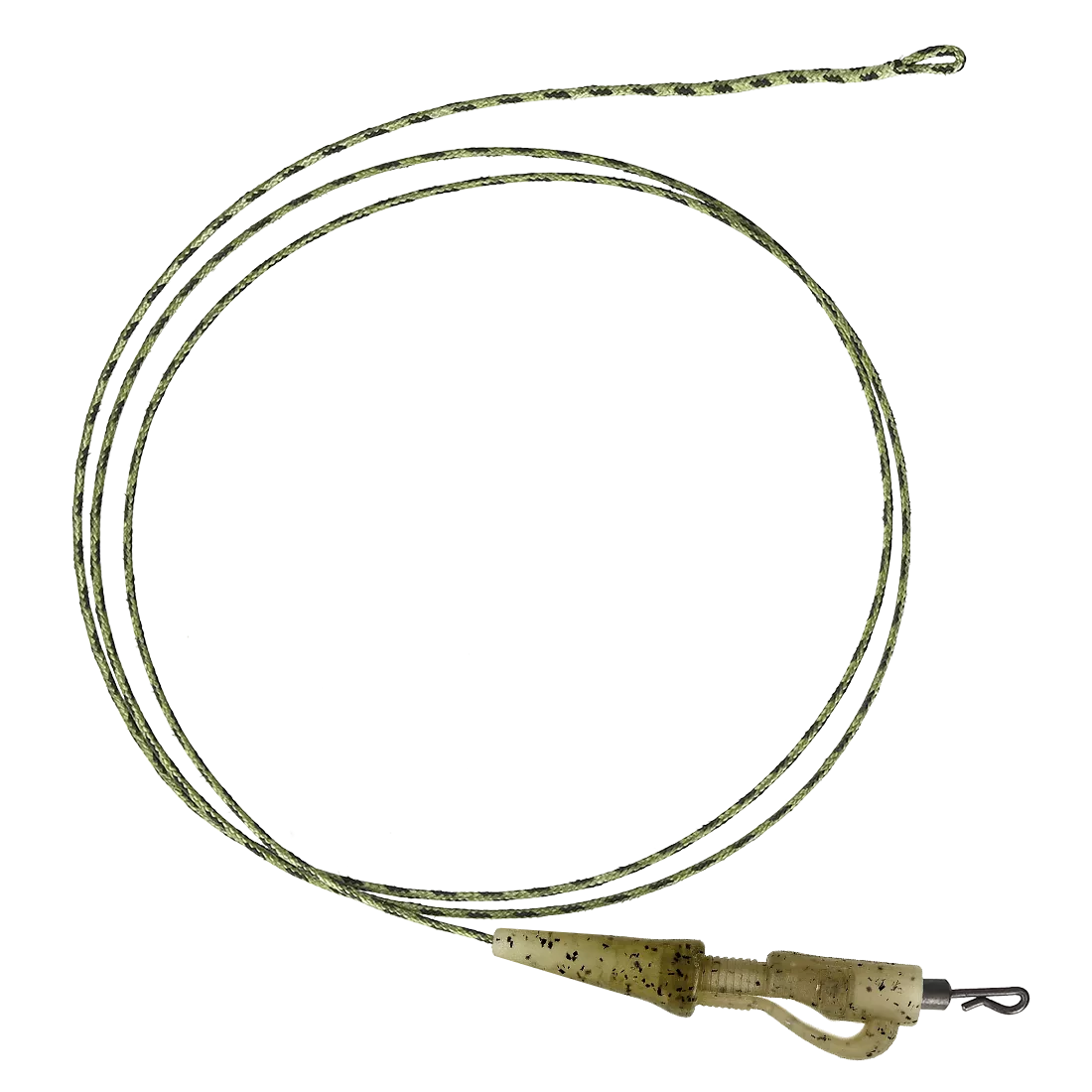 Оснастка карповая GC G.Carp Leadcore Safety Clip Leader 75см 50lb (3шт) Caмo Green