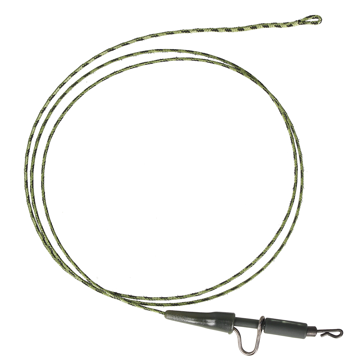 Golden Catch Leadcore Safety Clip Leader(3pcs)Camo Green