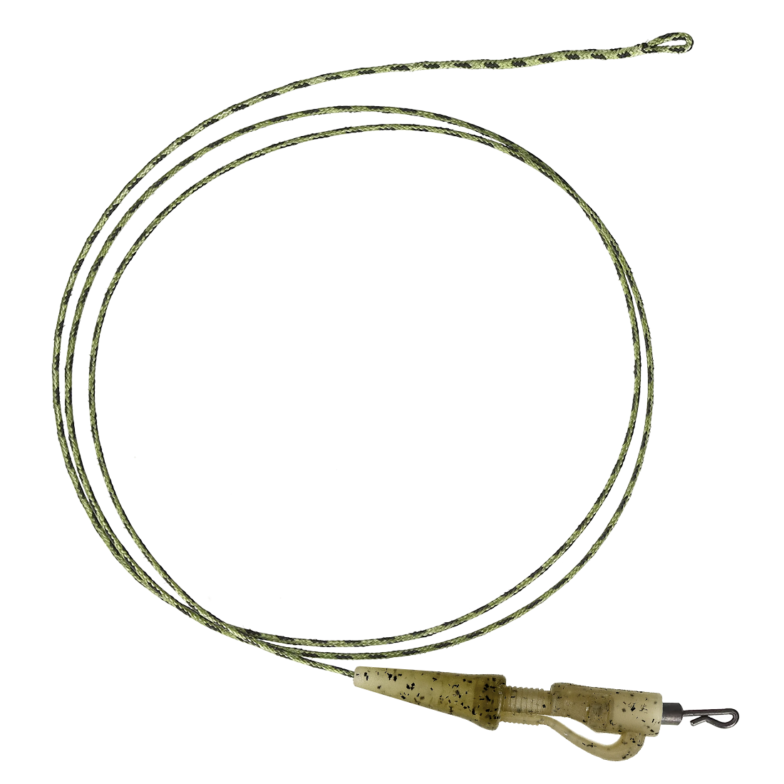 Golden Catch Leadcore Safety Clip Leader(3pcs)Camo Green