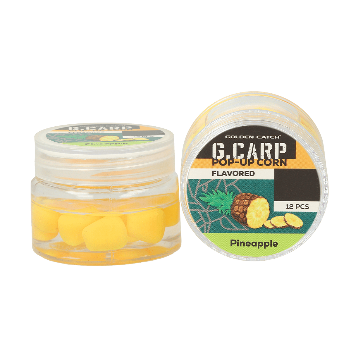 Golden Catch G.Carp Pop-Up Flavored Corn In Dip 10mm(12pcs)Pineapple